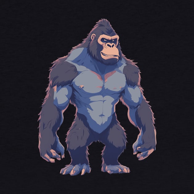 Silverback Gorilla by animegirlnft